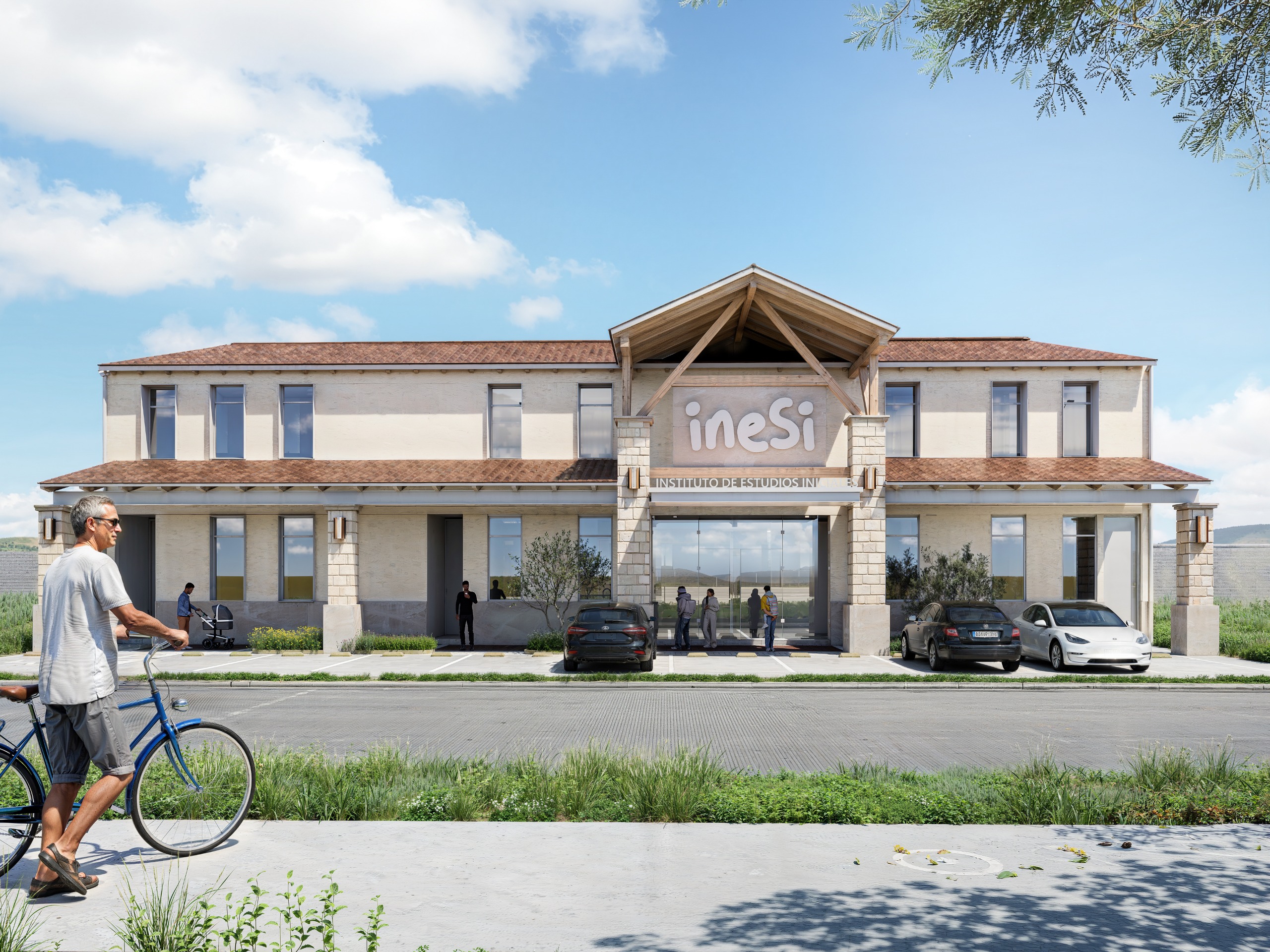Nueva sede INESI — vista frontal